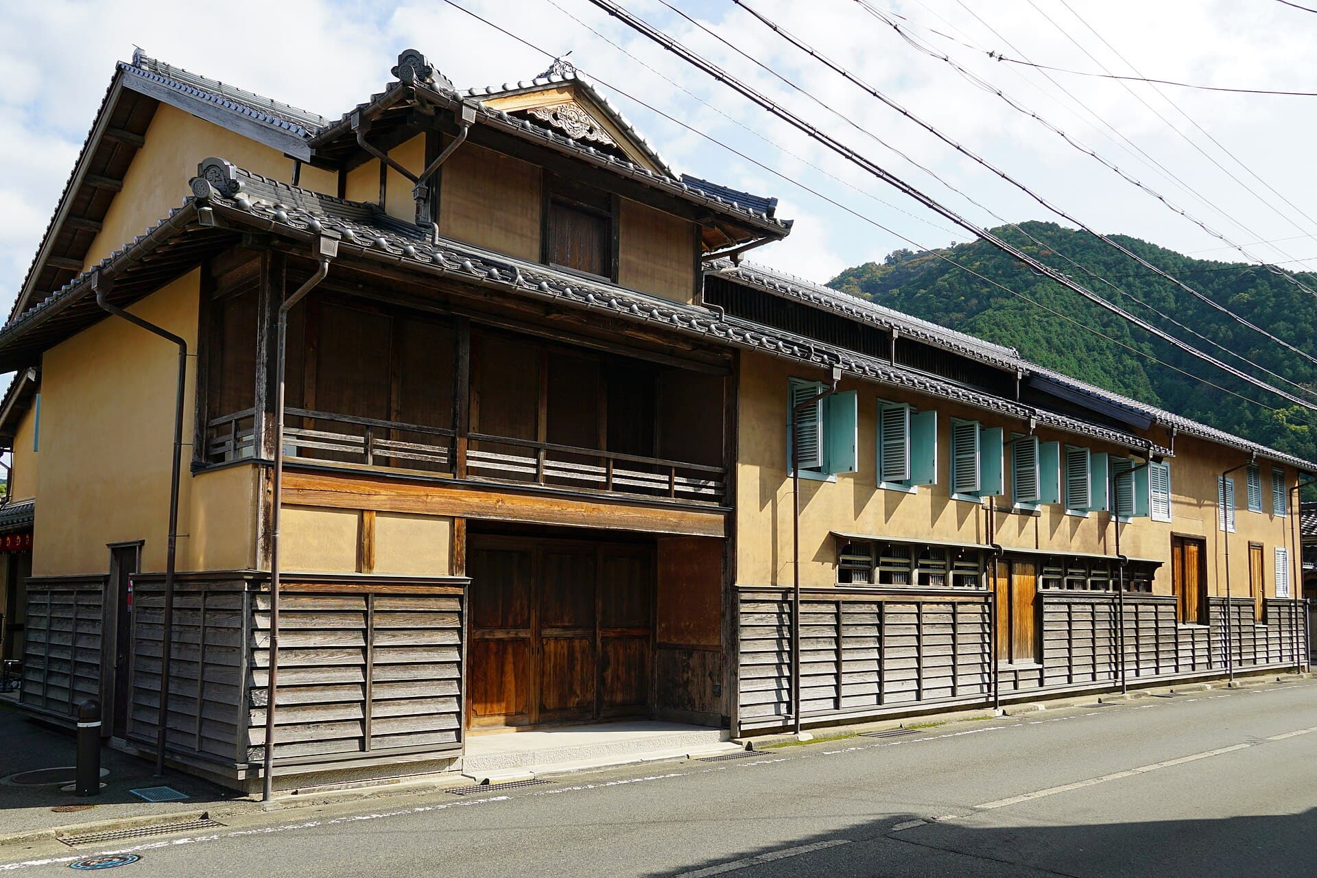 出石永楽館の外観(明治34年開場)